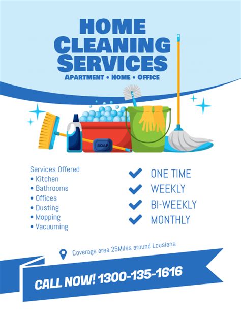 For this reason, you can change the date and time of your order up to a certain period of time. Cleaning Services Flyer Template | PosterMyWall