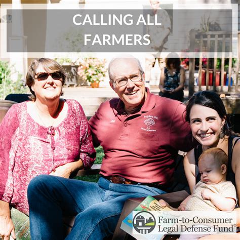 Calling All Farmers Farm To Consumer Legal Defense Fund