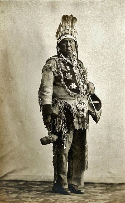 iroquois mohawk man from kahnawake reserve near montreal quebec circa 1910 native