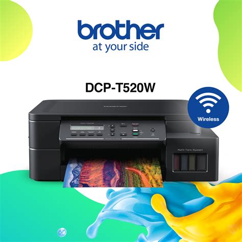 Printer Brother Dcp T520w Wireless Print Scan Copy Plaza It