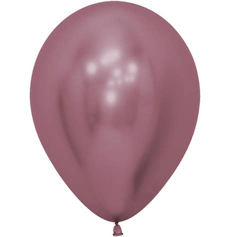 Reflex Pink Latex Balloons 5