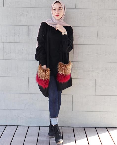 40 Koleski Terbaik Hijab Style Icon Instagram Rot From View