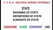 💣 What is the meaning of state in political science. Modern State and ...