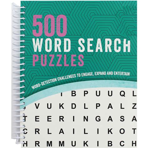 500 Word Search Puzzles Wordsearch Books At The Works