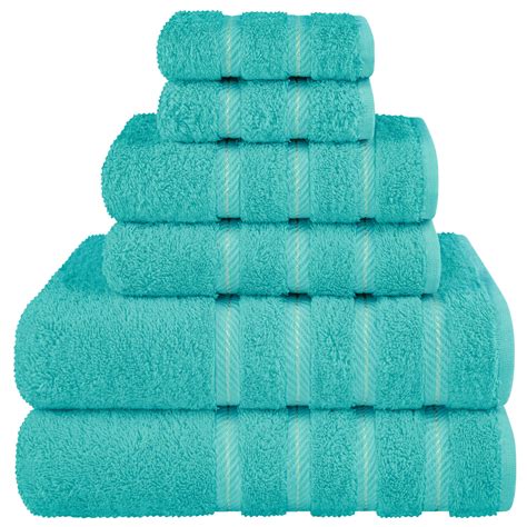 Explore Absorbent Bath Towel Set In An Eye Catching Array Of Vibrant