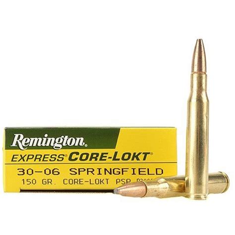 Remington Express Springfield Grain Core Lokt Pointed Soft Point Rd Box