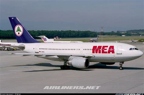 Airbus A310 203 Middle East Airlines Mea Lufthansa Aviation