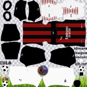 How to get ac milan 2021 kits and logo's. AC Milan DLS Kits 2021 - Dream League Soccer 2021 Kits & Logos