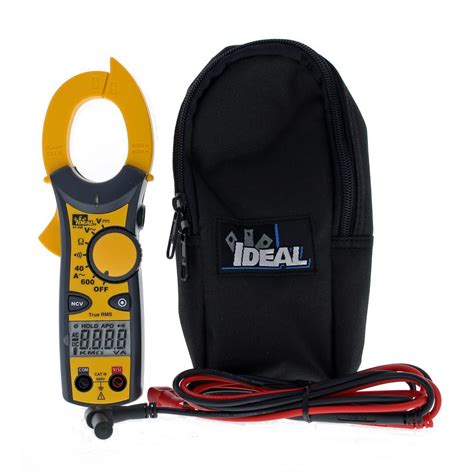 Ideal Clamp Meter 600 Amp Ac With Ncv And Trms 61 746 The Home Depot