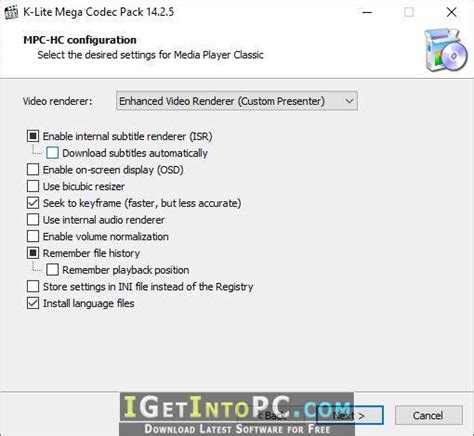 An update pack is available. K-Lite Codec Pack 1425 Mega Free Download