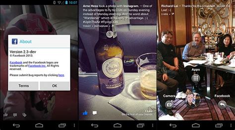 Facebook Home Android Beta Leaks Ahead Of Official Release Ready To