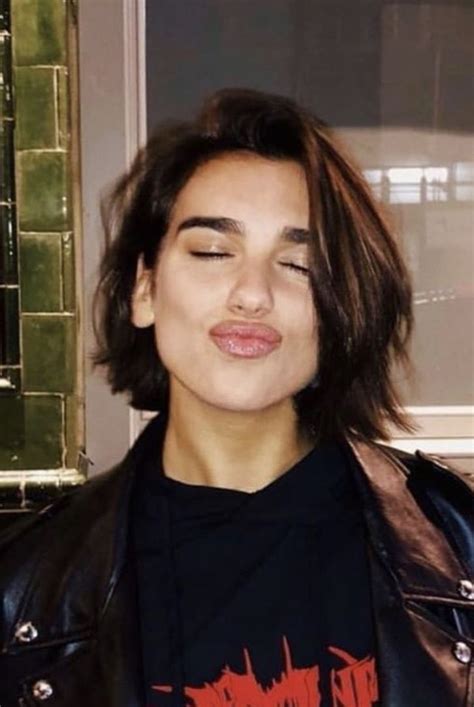 Dua Lipa Short Hair Short Hair Styles Hair Photography