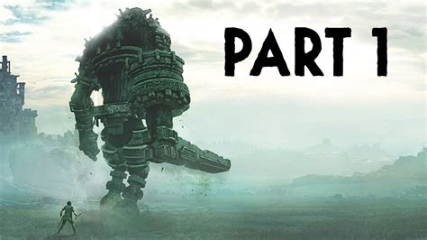 Shadow Of The Colossus Ps4 Gameplay Walkthrough Part 1 1st And 2nd