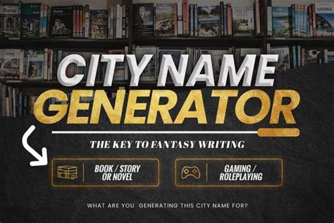 City Name Generator The Key To Fantasy Writing