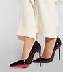 Womens Christian Louboutin red So Kate Patent Leather Pumps 120 ...
