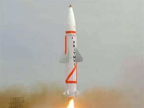 Prithvi Missile India Successfully Conducts Night Test Of Indigenouly