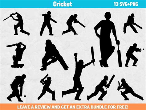 Cricket Svg Bundle Cricket Cut Files Silhouette Svg Svg Etsy Canada