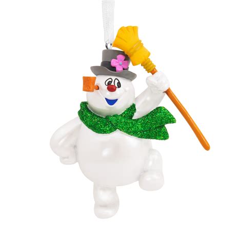 Frosty The Snowman With Broom Christmas Ornament Hallmark Canada