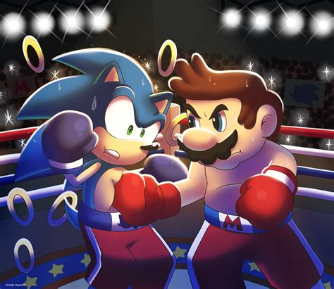 Albums 104 Wallpaper Super Mario Vs Sonic The Hedgehog Excellent