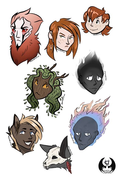 All My Characters By Vimeracreations On Deviantart