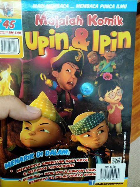 Upin Ipin Combo Hobbies And Toys Books And Magazines Childrens Books On