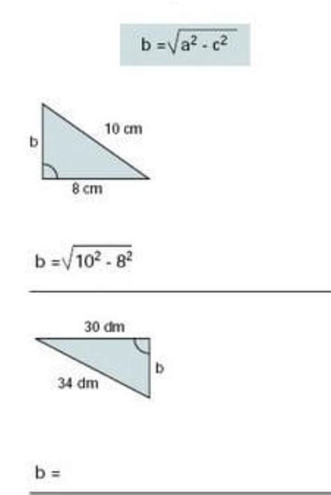 B El área De Un Triángulo Rectángulo Es 96 Cm Y Uno De Sus Catetos Es