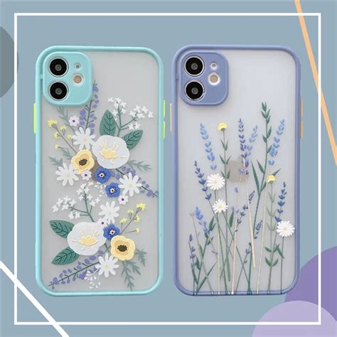 Ins Daisy Phone Case Iphone Flower Phone Case Iphone11 Mobile Phone