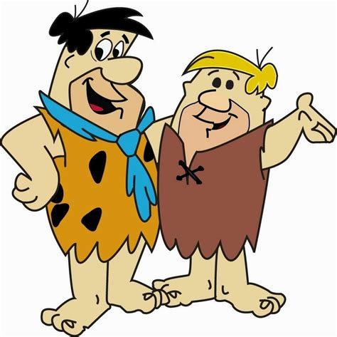 Fred Barney Favorite Cartoon Character Flintstones Disney Art