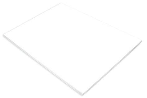 Tru Ray Construction Paper White 18 X 24 50 Sheets