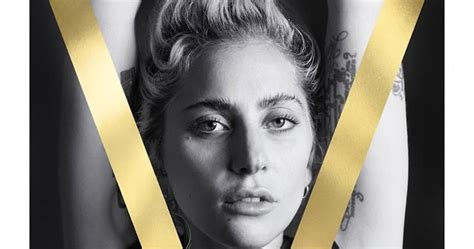 Lady Gaga Bares Underboob For V Magazine