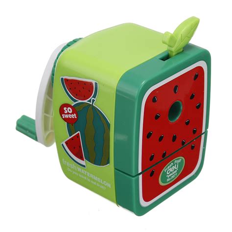 Deli 0671 Hand Cranked Cute Manual Pencil Sharpener Mechanical