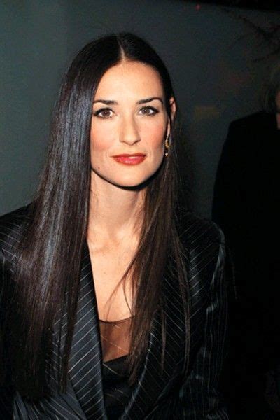 Which hair texture looks better with long locks?market research. Demi Moore Long Hair | Hair Color Ideas and Styles for 2018