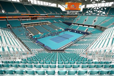 Strukturell Verbunden Sogenannt Hard Rock Stadium Miami Tennis Relative