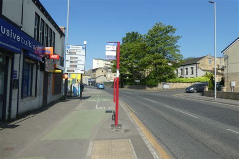 Bus Stop On Barkerend Road DS Pugh Cc By Sa 2 0 Geograph Britain