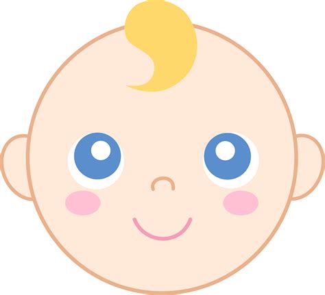 Cute Baby Face Clipart Free Clip Art