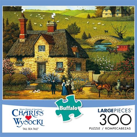 Buffalo Games Charles Wysocki Tall Sea Tale 300 Piece Jigsaw