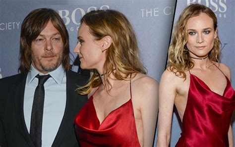 Diane Kruger Cozies Up To Alleged Lover And Coster Norman Reedus At Sky