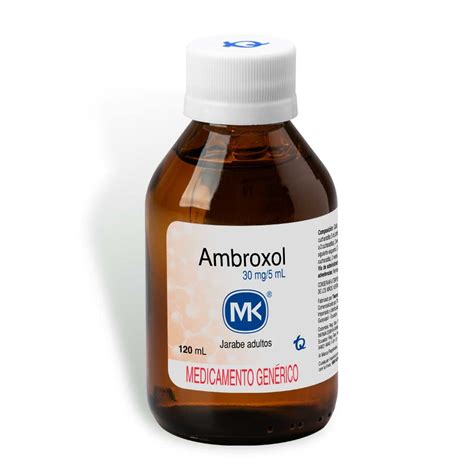AMBROXOL 30 Mg Jarabe 120 Ml