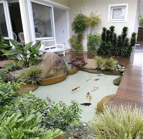 Tiny Indoor Koi Pond Ideas Homemydesign