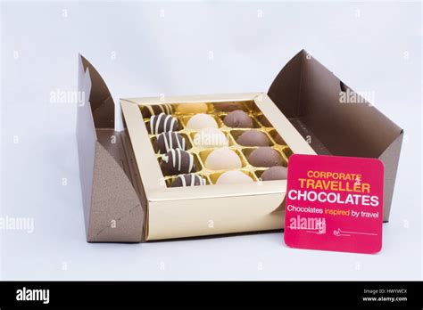 Travel Chocolate Box Stock Photo Alamy