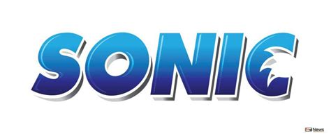 Sonic Movie Official Logo Revealed Logo Reveal Sonic Logo
