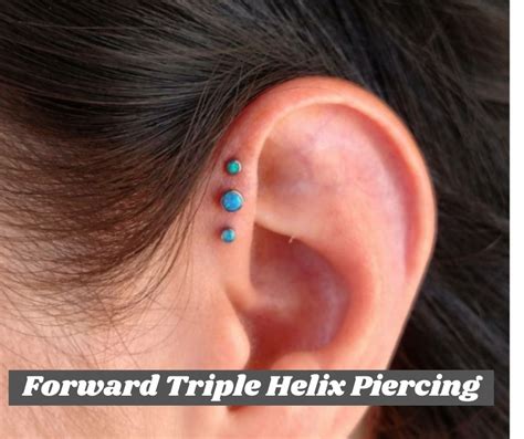 Triple Helix Piercing Types Pros Cons Pain Healing Time Cost