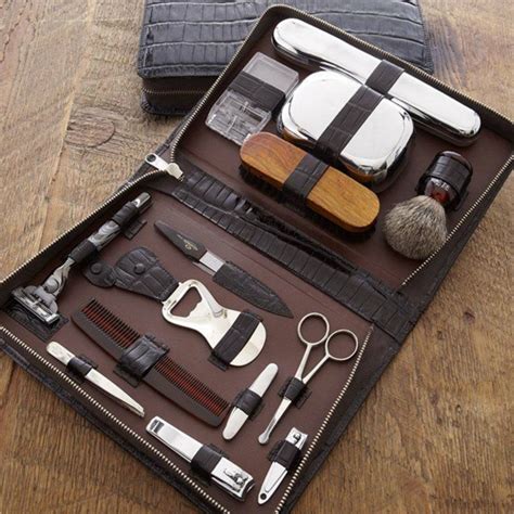 Male Grooming Shave Kit Toiletry Kit Mens Accessories Grooming Kit