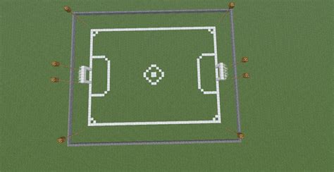 Minecraft Soccer Pitch Minecraft Project