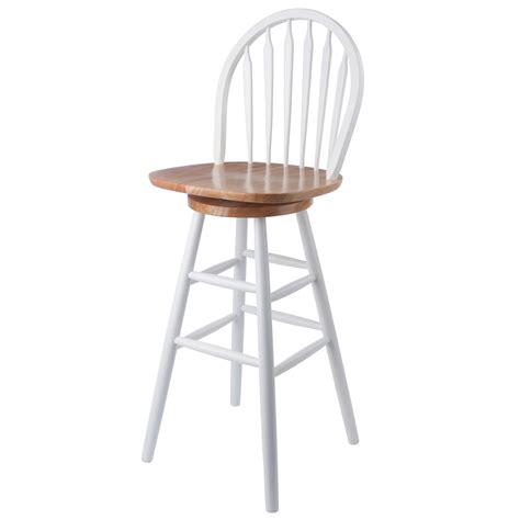 Winsome Wagner Bar Stool With Swivel Natural