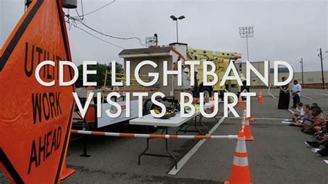 Cde Lightband Visits Burt Youtube