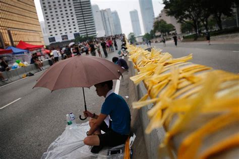 Faceoff Over Hong Kong Democracy Protests 3 Sides Have Options Could