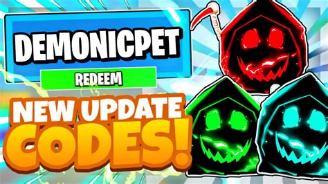 All New Demonic Update Op Codes Roblox Candy Clicking Simulator