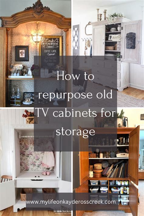 How To Create Easy Extra Storage With Repurposed Old Tv Cabinets Life