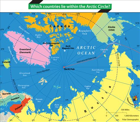 Map Of Countries In Arctic Circle 700x610 